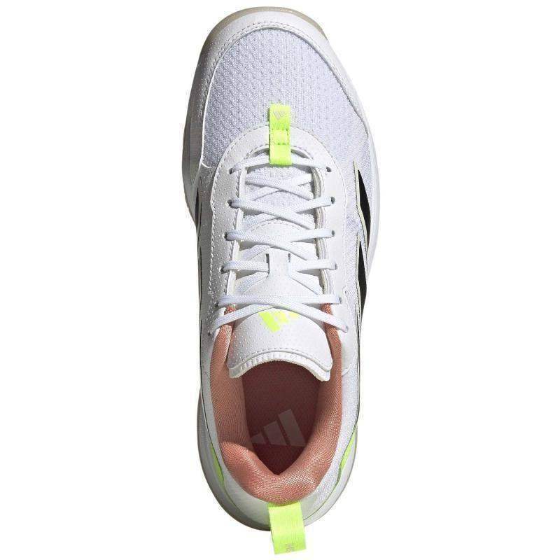 Adidas AvaFlash Damen Sneaker Weiß Neon Zitrone