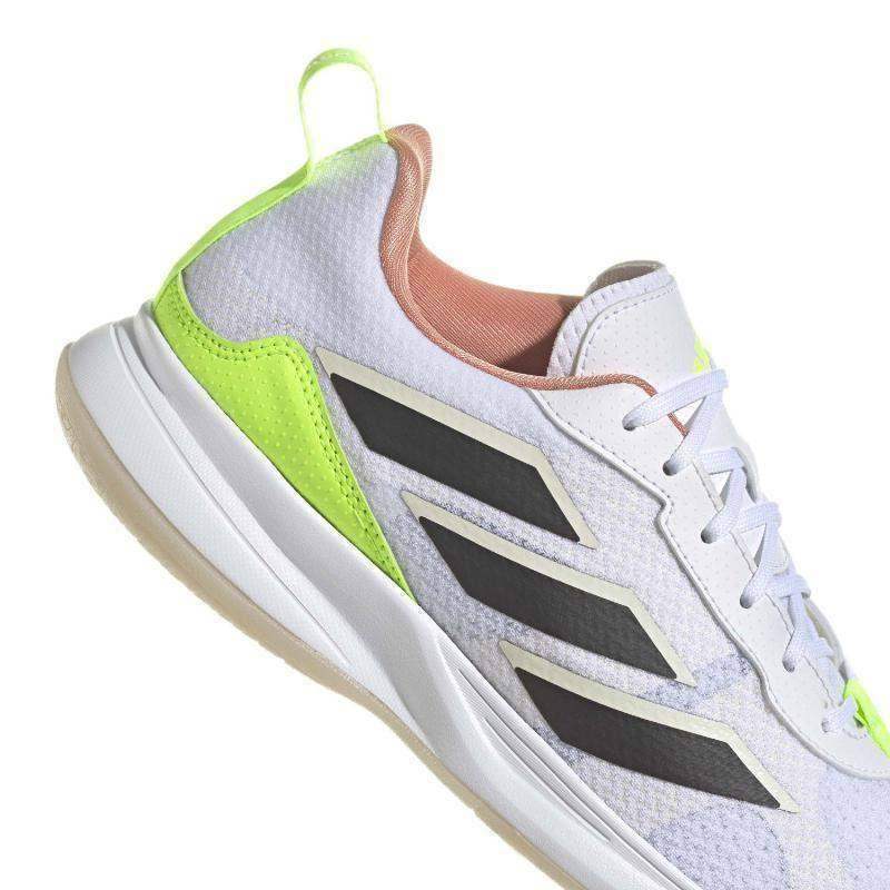 Adidas AvaFlash Damen Sneaker Weiß Neon Zitrone