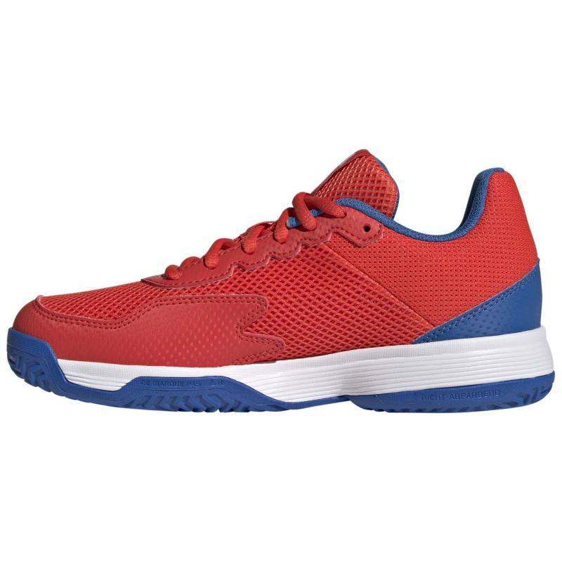 Adidas Courtflash Junior Sportschuhe Rot Blau