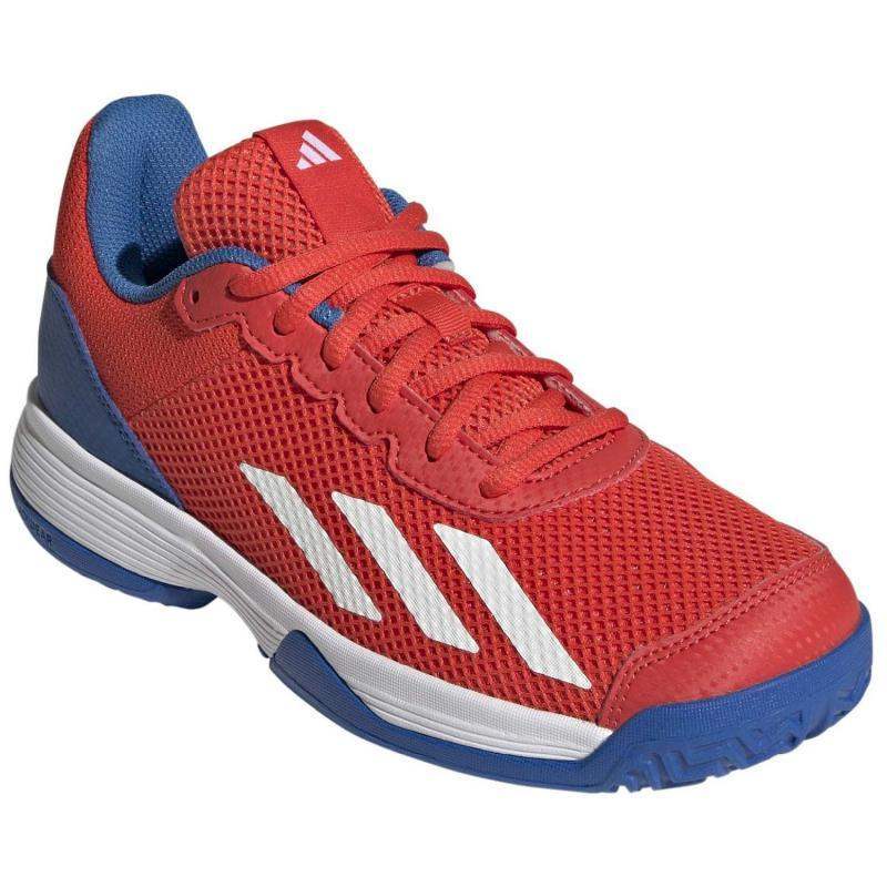 Adidas Courtflash Junior Sportschuhe Rot Blau