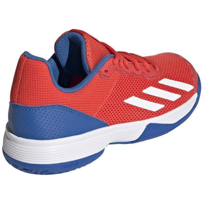 Adidas Courtflash Junior Sportschuhe Rot Blau