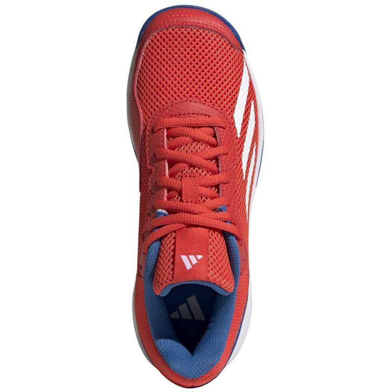 Adidas Courtflash Junior Sportschuhe Rot Blau