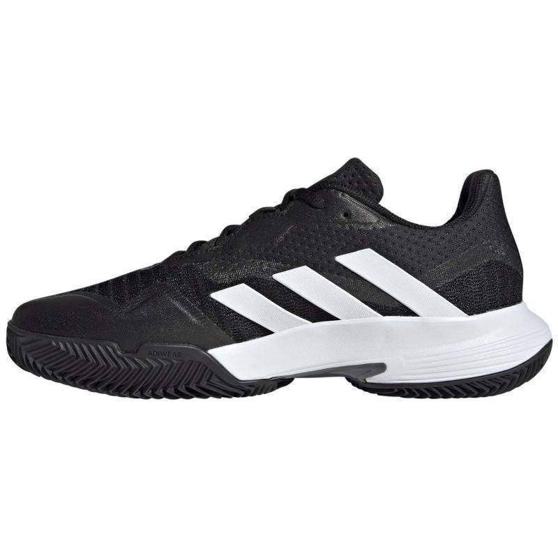 Adidas CourtJam Control Clay Tennisschuhe Schwarz Weiß