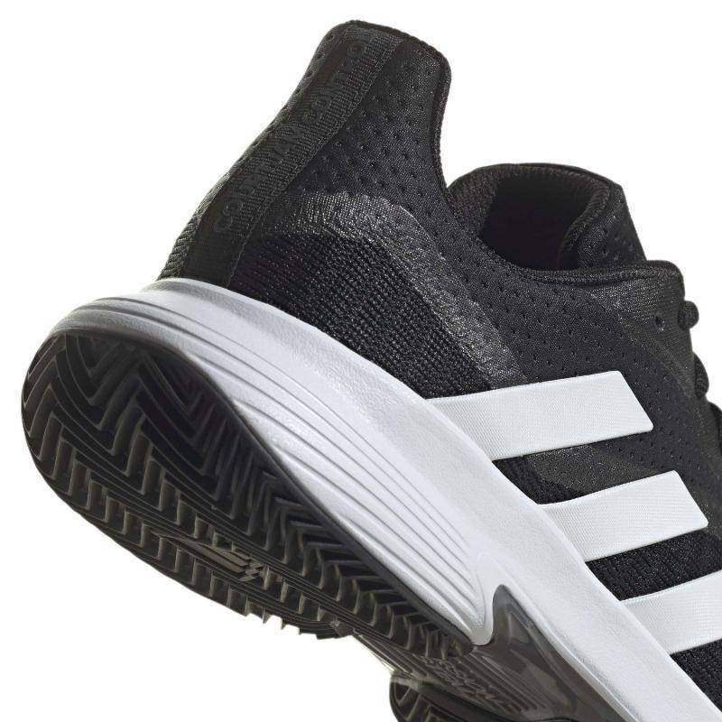 Adidas CourtJam Control Clay Tennisschuhe Schwarz Weiß