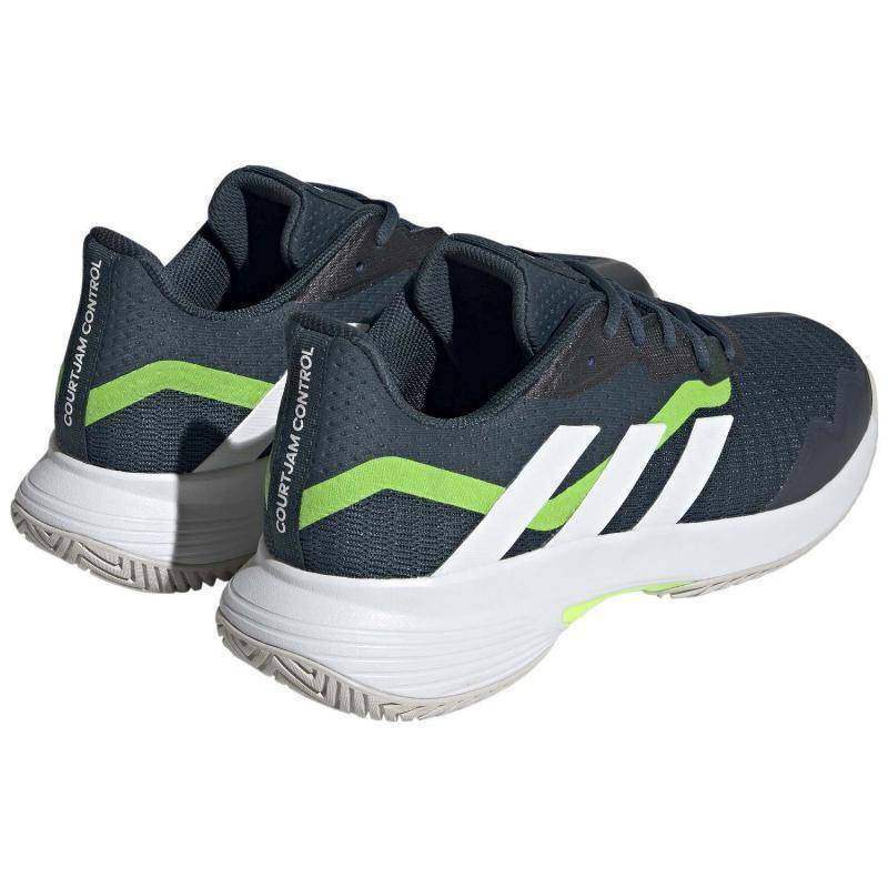 Adidas CourtJam Control Schuhe in Grün Arctic Weiß