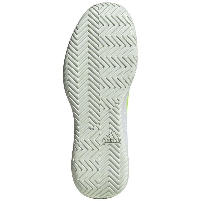 Adidas Defiant Speed Leuchtendes Limettengrün Weiß Turnschuhe