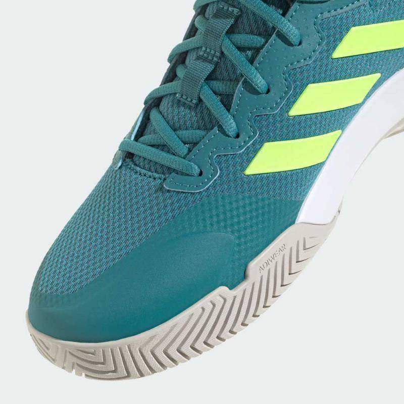 Adidas GameCourt Sneaker Grün Artic Weiß Fluor