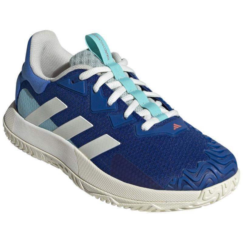 Adidas Solematch Control Team Sneaker Royalblau