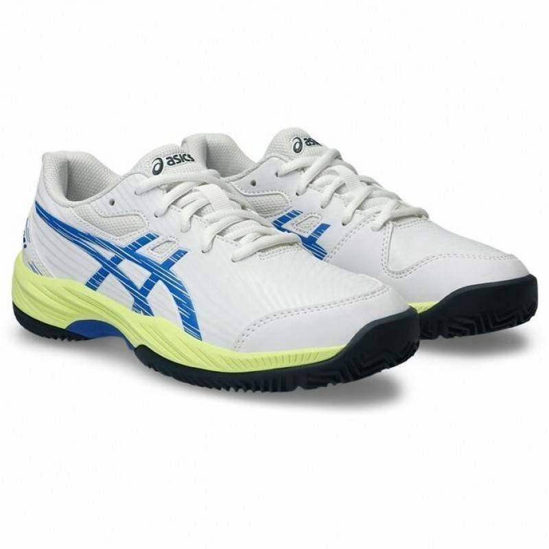 Asics Gel Game Padel 9 Junior Sportschuhe Weiß Blau