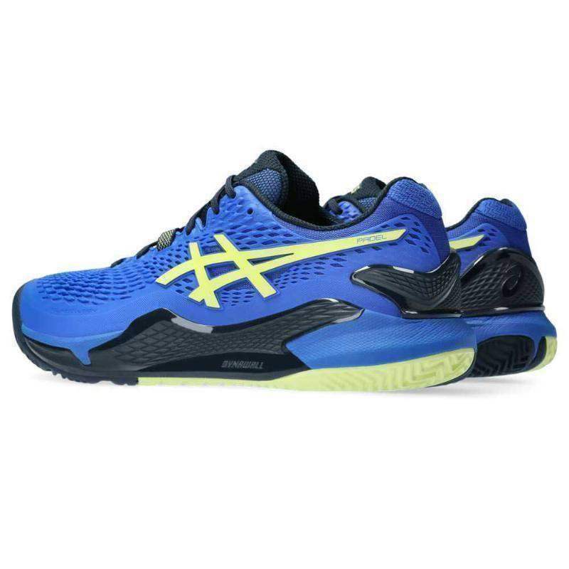 Asics Gel Resolution 9 Blau Gelb Turnschuhe