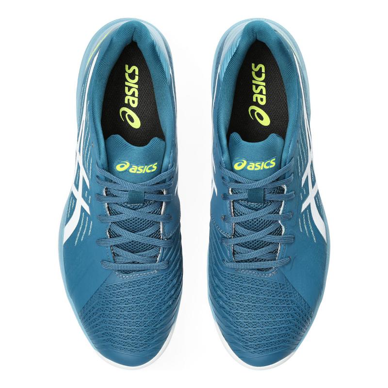 Asics Solution Swift FF Clay Tennisschuhe in Türkisgrün Weiß