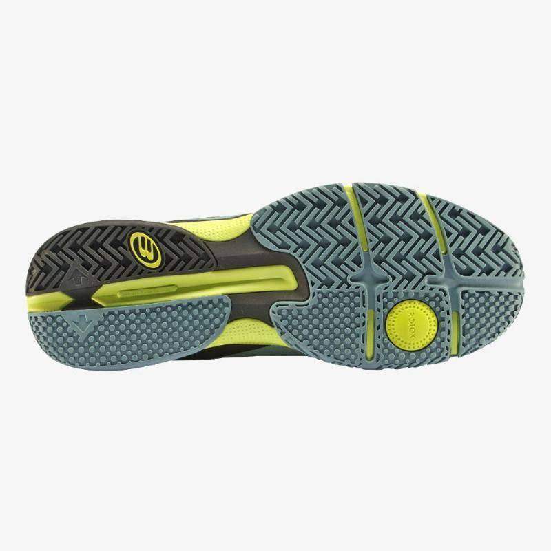 Bullpadel Paquito Navarro Hack Hybrid Fly 23I Hellblaue Schuhe