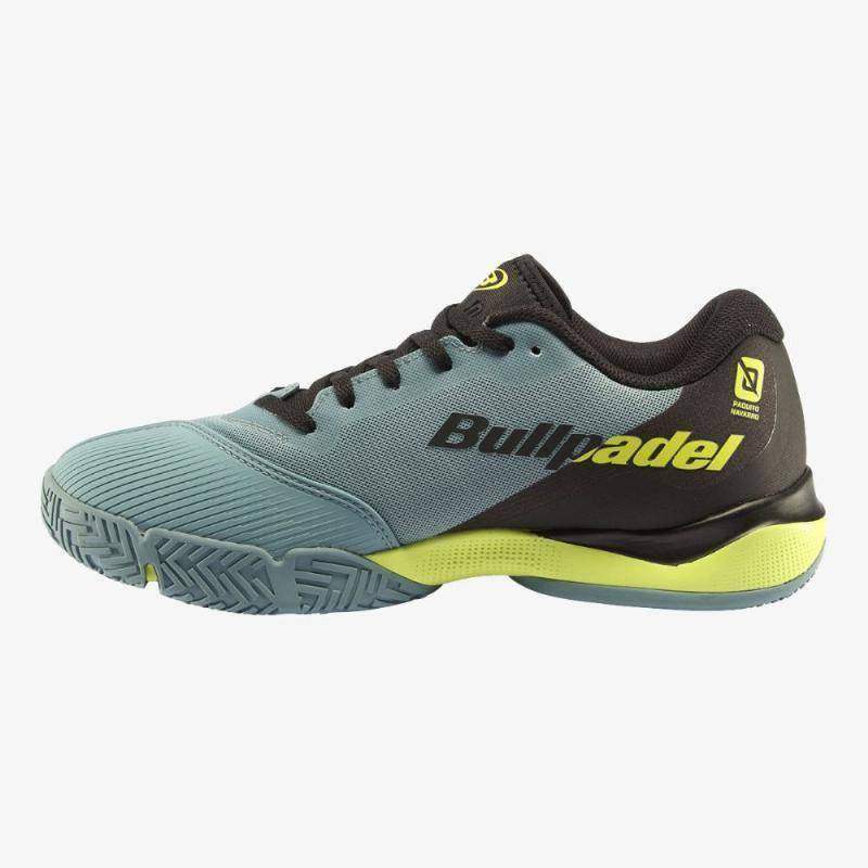 Bullpadel Paquito Navarro Hack Hybrid Fly 23I Hellblaue Schuhe