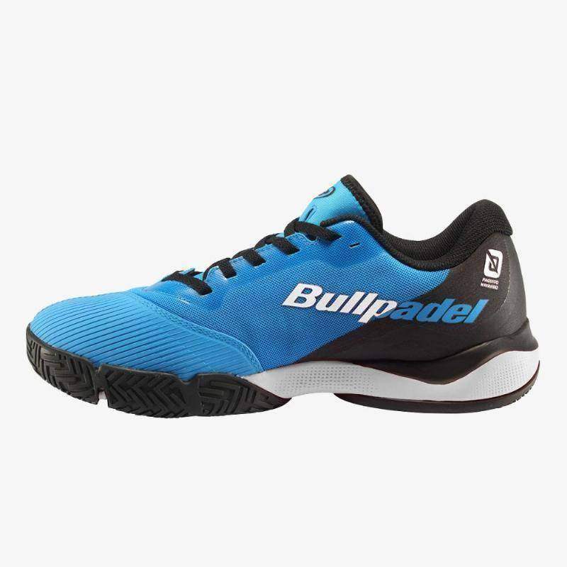 Bullpadel Paquito Navarro Hack Hybrid Fly 23V Echtblau Tennisschuhe