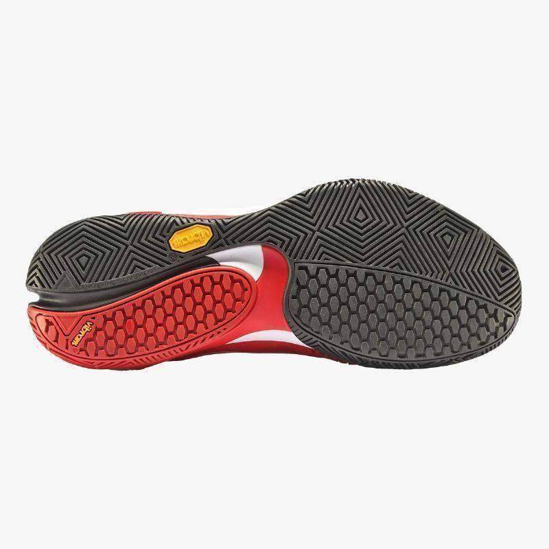 Bullpadel Paquito Navarro Hack Vibram 23V Weinrot Tennisschuhe