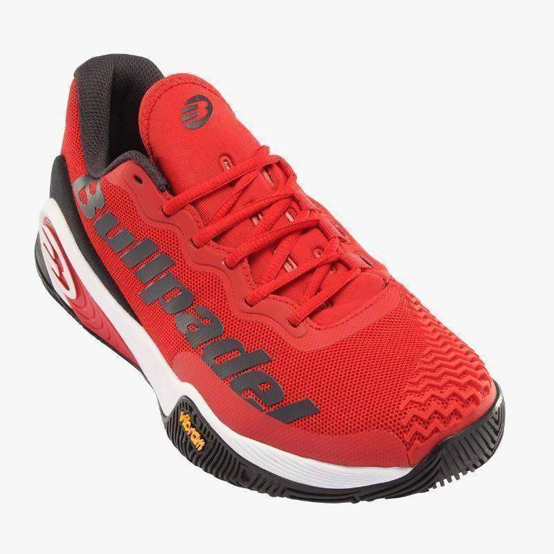 Bullpadel Paquito Navarro Hack Vibram 23V Weinrot Tennisschuhe