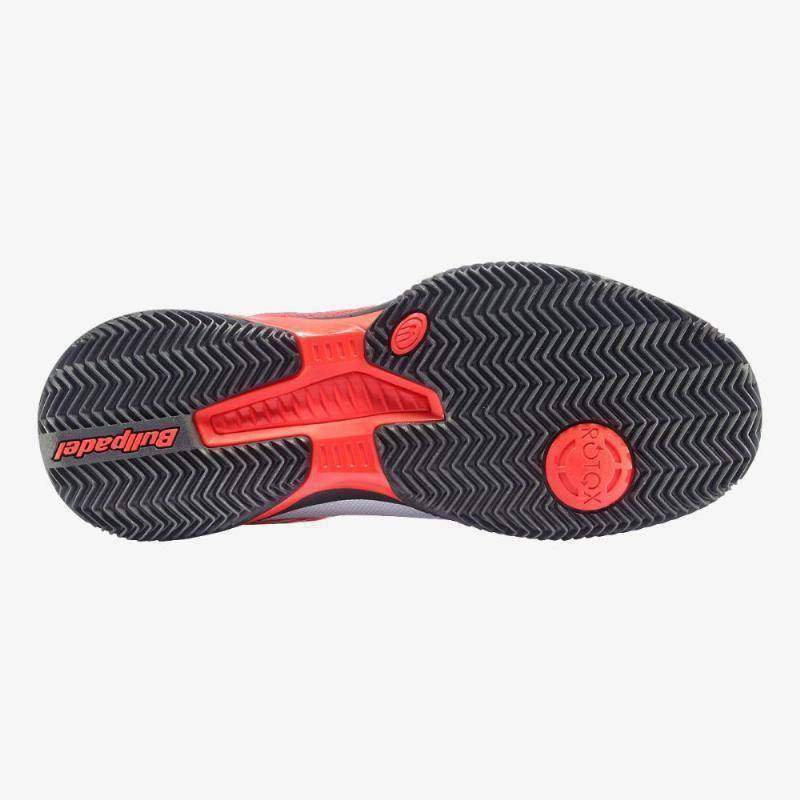 Bullpadel Vertex Grip 23I Rote Sportschuhe