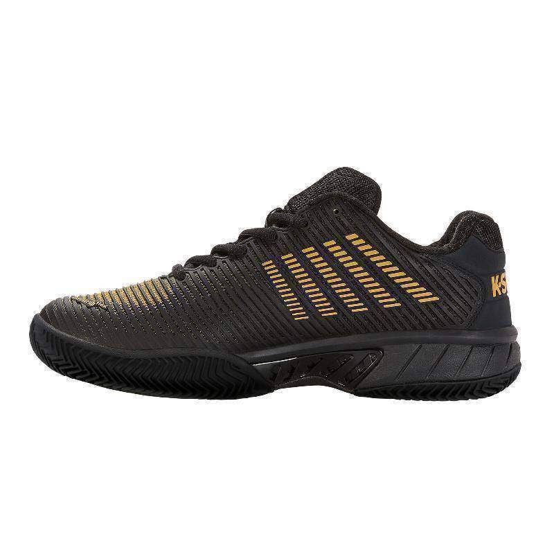 Kswiss Hypercourt Express 2 HB Schwarz Bernstein Tennisschuhe