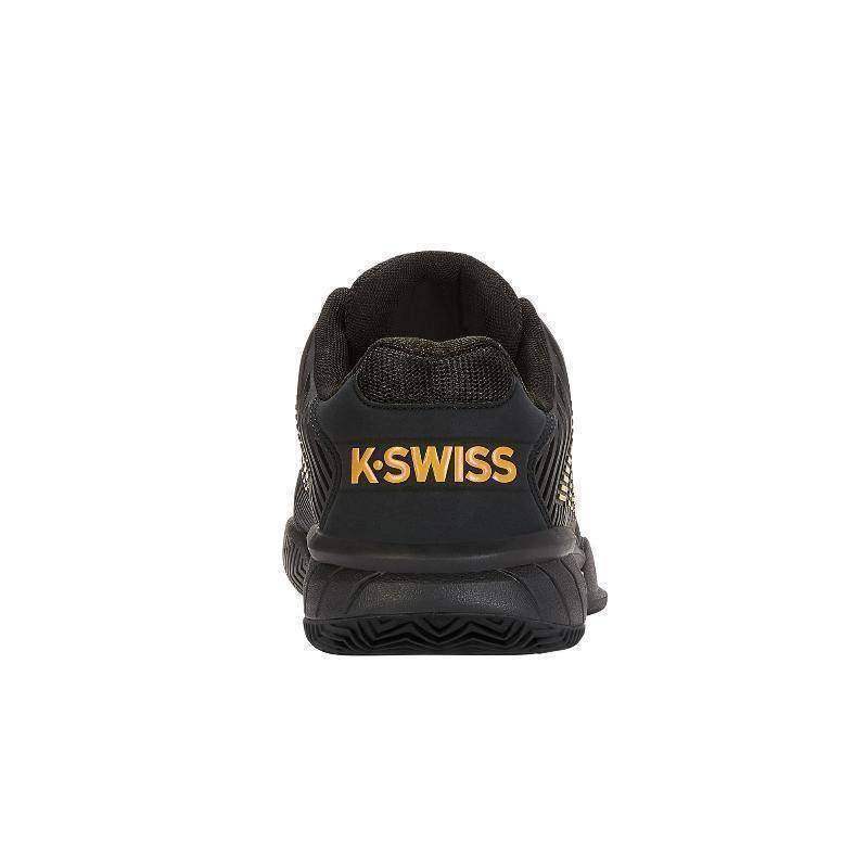 Kswiss Hypercourt Express 2 HB Schwarz Bernstein Tennisschuhe