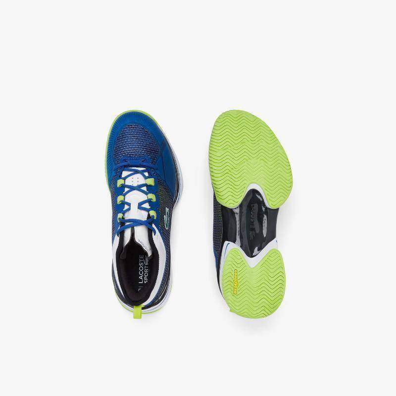 Lacoste AG-LT 21 Ultra Blau Weiß Lime Turnschuhe