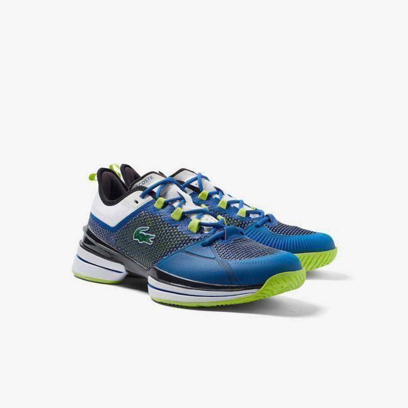 Lacoste AG-LT 21 Ultra Blau Weiß Lime Turnschuhe