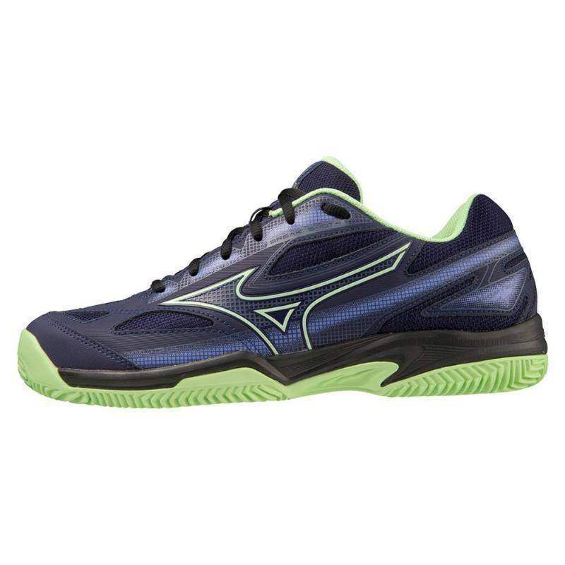 Mizuno Break Shot 4 Blau Grün Sportschuhe