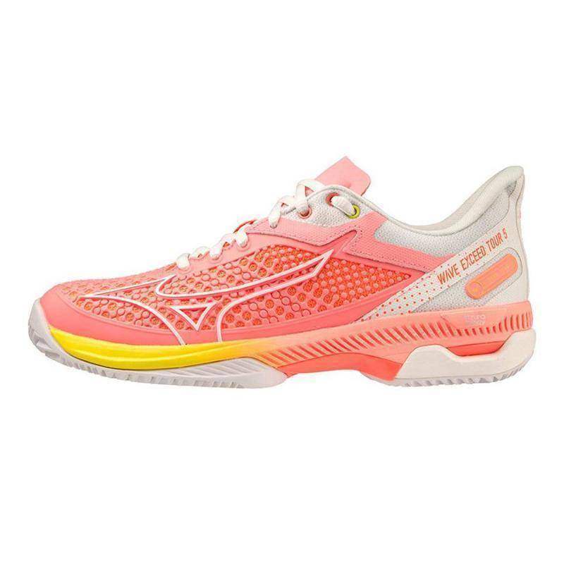 Mizuno Wave Exceed Tour 5 CC Damen-Turnschuhe Koralle