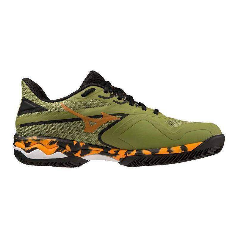 Mizuno Wave Exceed Grün Orange Turnschuhe