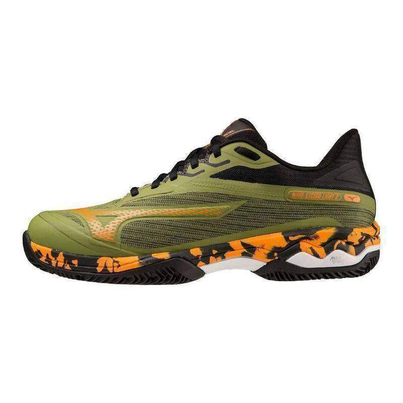 Mizuno Wave Exceed Grün Orange Turnschuhe