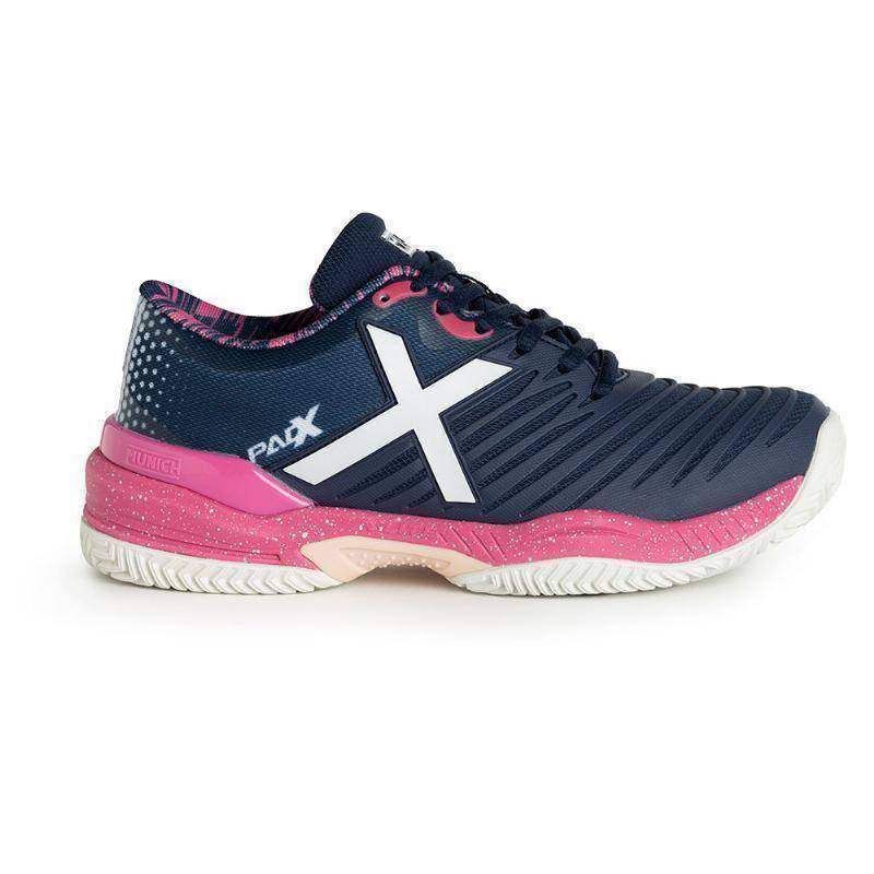 Munich Padx 40 Marine Fuchsia Turnschuhe