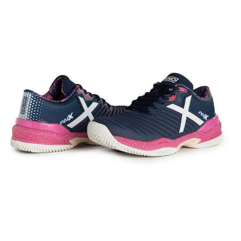 Munich Padx 40 Marine Fuchsia Turnschuhe