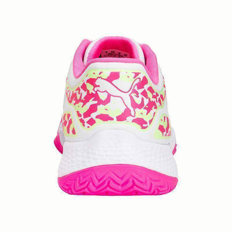 Puma Solarcourt RCT Damenschuhe Weiß Rosa