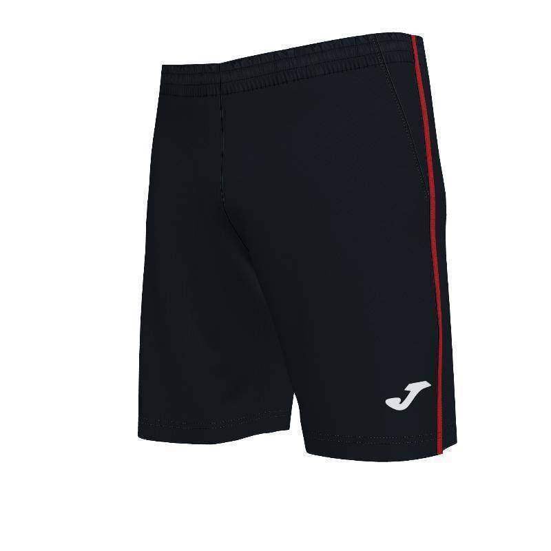 Joma Open III Kurze Hose Schwarz Rot