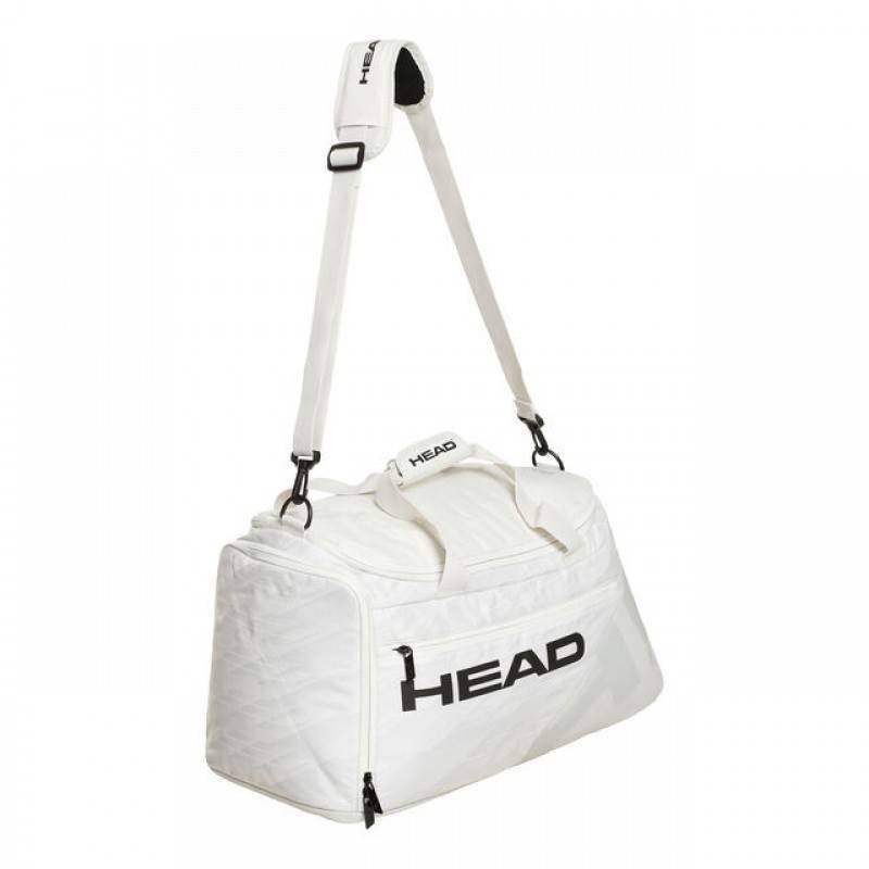 Tasche Head Novak Pro X Court 52L Weiß Gebrochen