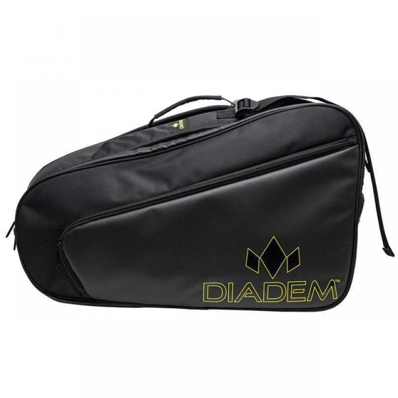 Diadem Tour V3 Pickleball Schlägertasche Schwarz Gelb