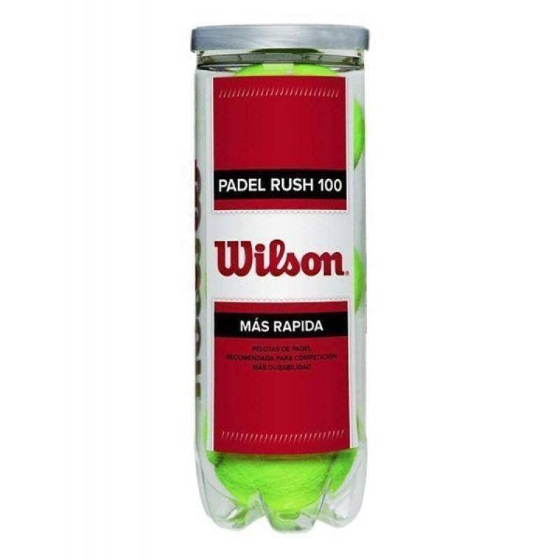 Dose mit 3 Wilson Rush 100 Padelbällen