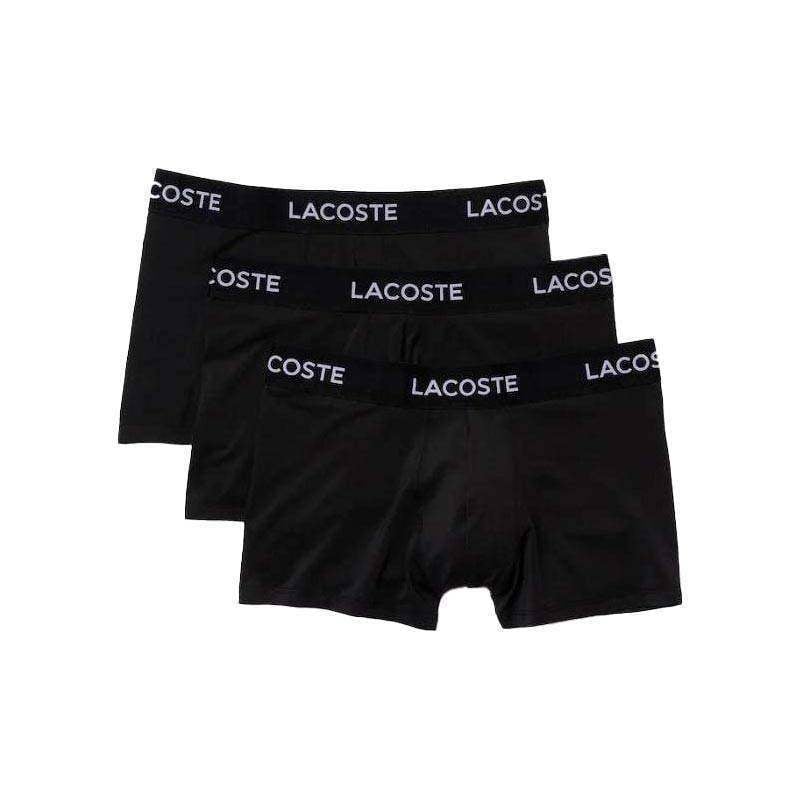 Lacoste Motion Boxershorts schwarz 3er Pack