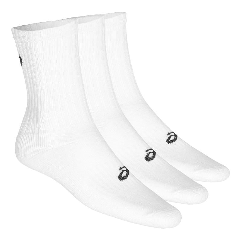Asics Crew Socken Weiß 3 Paar