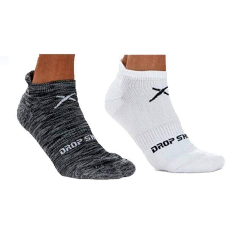 Drop Shot Performance Socken Weiß Schwarz