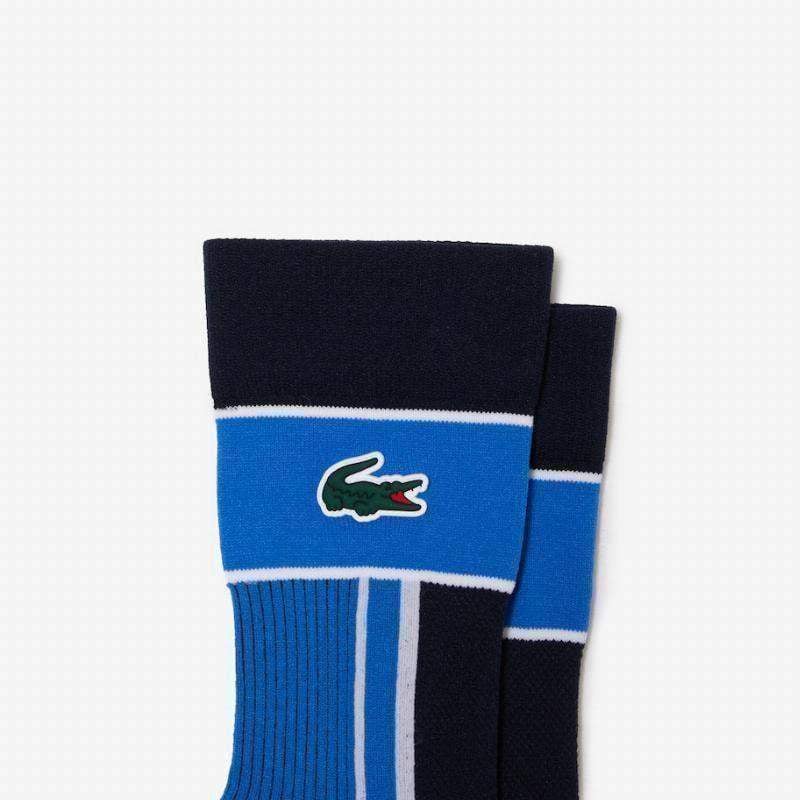 Lacoste Sport Socken Blau Weiß