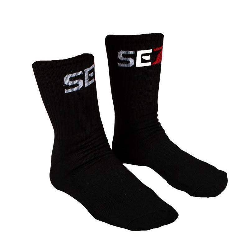 Crew Socken Set schwarz