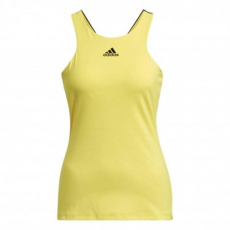 Adidas Y-Tank Beam T-Shirt Gelb Schwarz