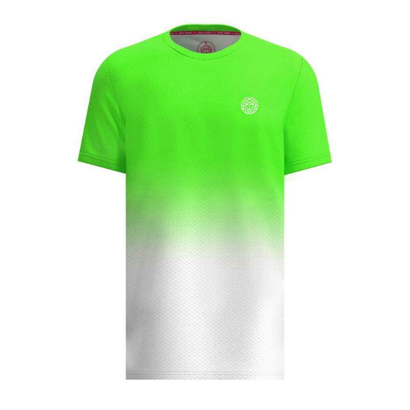 Bidi Badu Crew Gradient T-Shirt Neon Grün Weiß