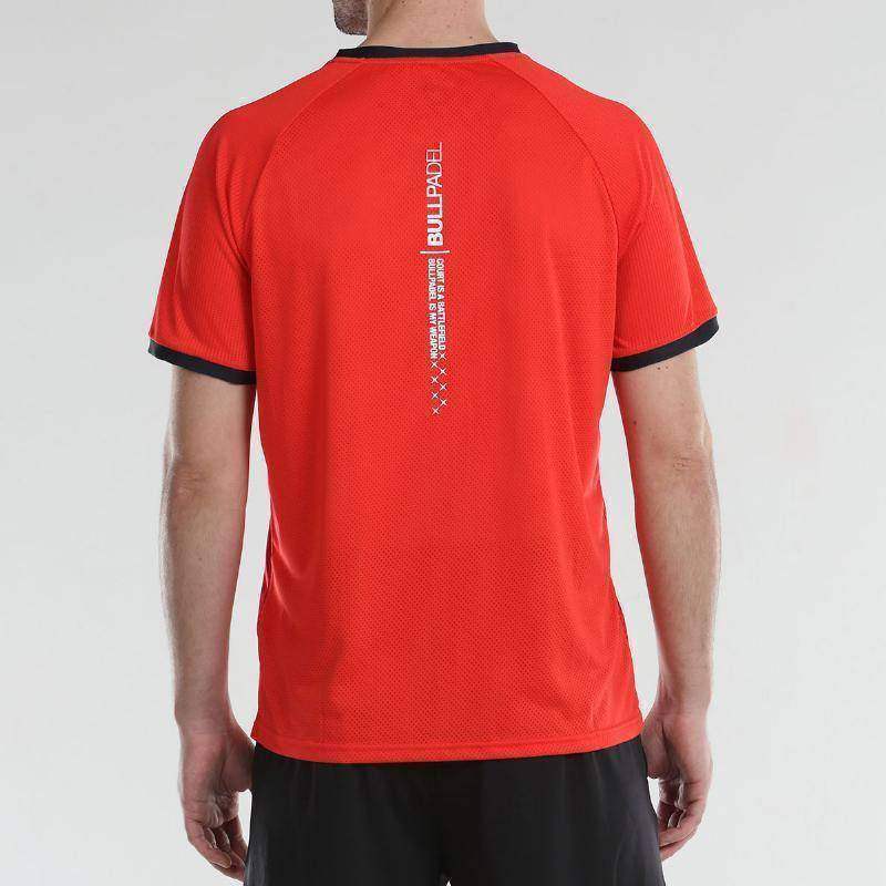 Bullpadel Actua Kirschrot T-Shirt