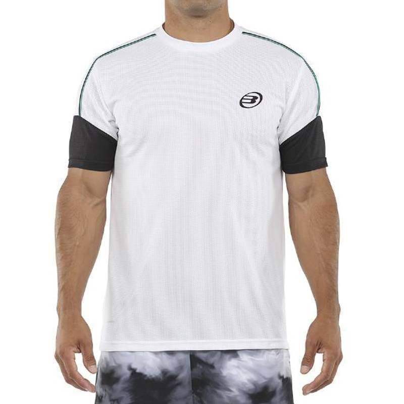 Bullpadel T-Shirt Caqueta Weiß