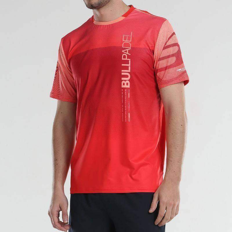 Bullpadel Nauru Kirschrot T-Shirt