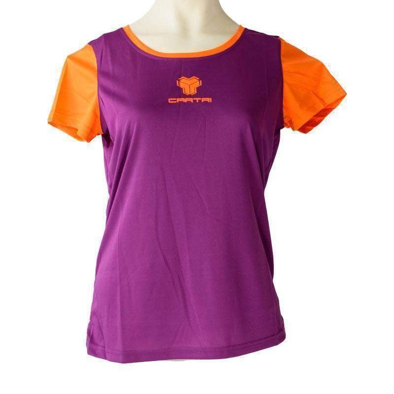 Cartri Coach 3. Lila-Orange Junior T-Shirt
