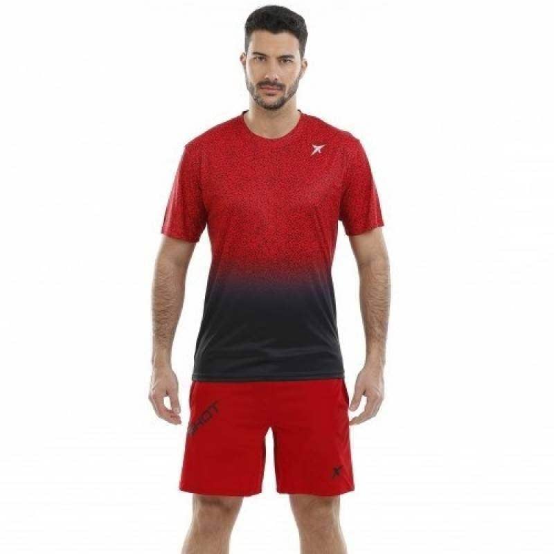 Drop Shot T-Shirt Laube Rot