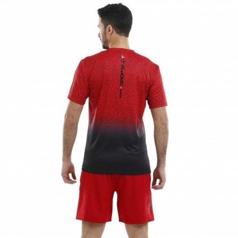 Drop Shot T-Shirt Laube Rot