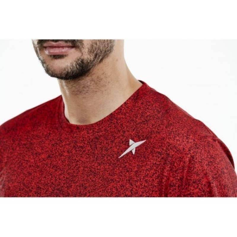 Drop Shot T-Shirt Laube Rot